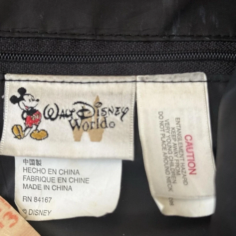 Vintage Disney World Happiest Celebration On Earth Mickey Sling Bag Backpack Y2K